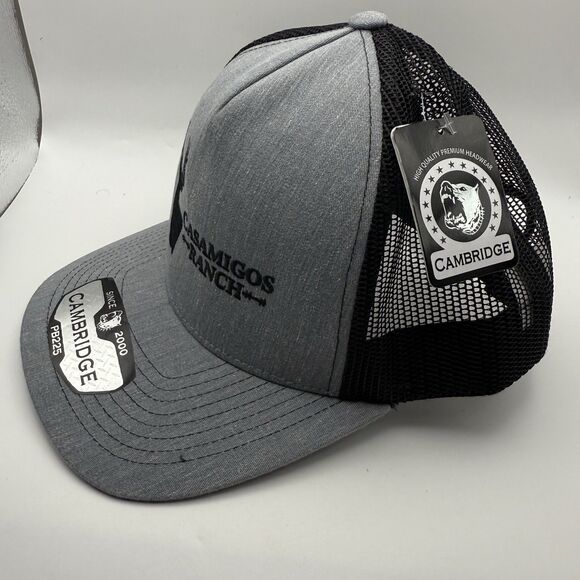 ⭐️PB225 Gray & Black Cambridge Casamigos Ranch Hat New With Tags - Picture 6 of 6